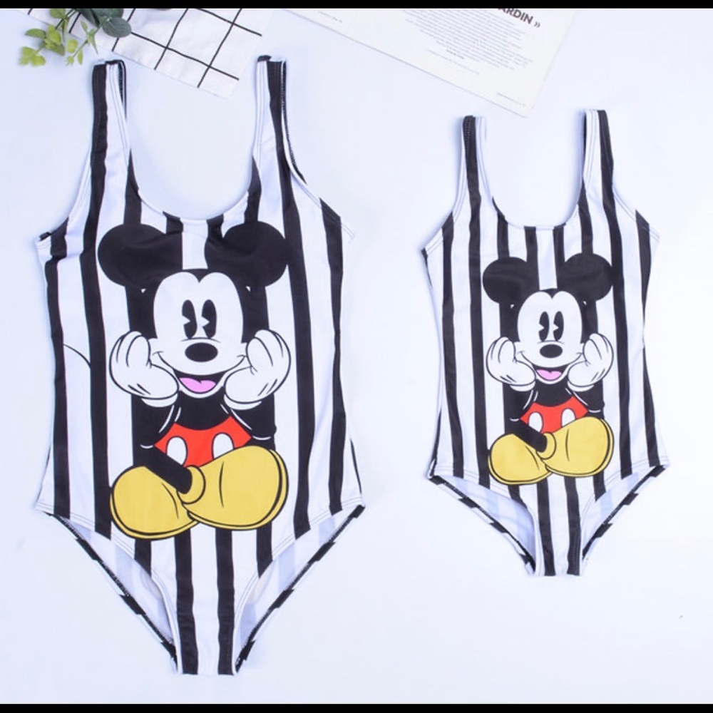 COPY - Mickey Mouse mommy daughter swimsuits!